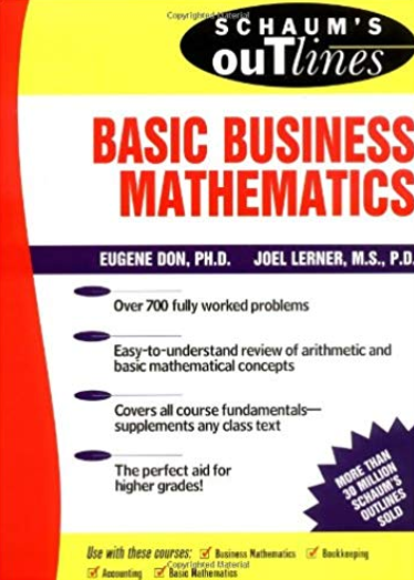 Best Books for Business Mathematics